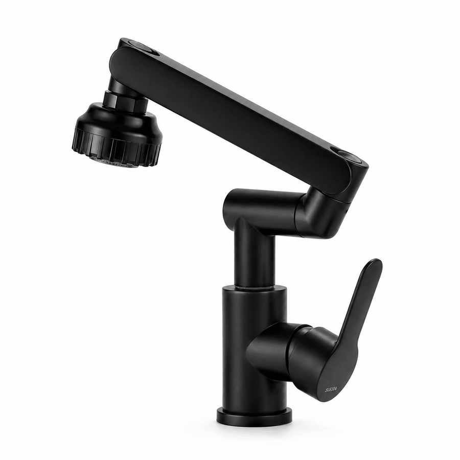 Grifo giratorio multifuncional 1080° para cocina y lavabo