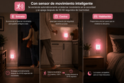 Luz Nocturna LED con Sensor de Luz Automático