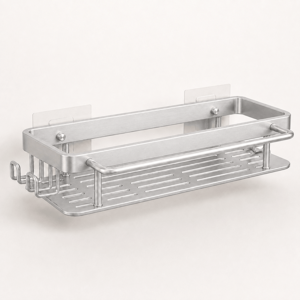 Organizador de Baño de Acero Inoxidable  | Estante de Ducha Adhesivo