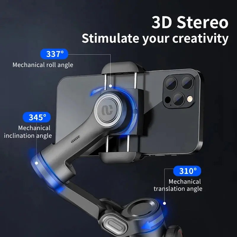 AOCHUAN Smart XE – 3-Axis Gimbal Stabilizer for Smartphones