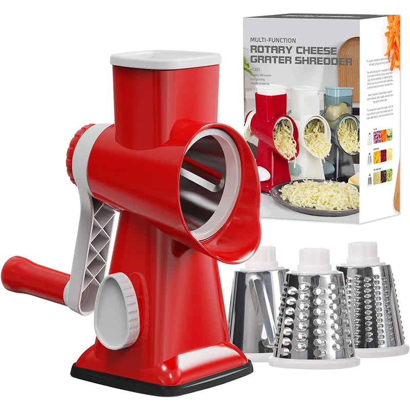 3-in-1 Rotary Grater