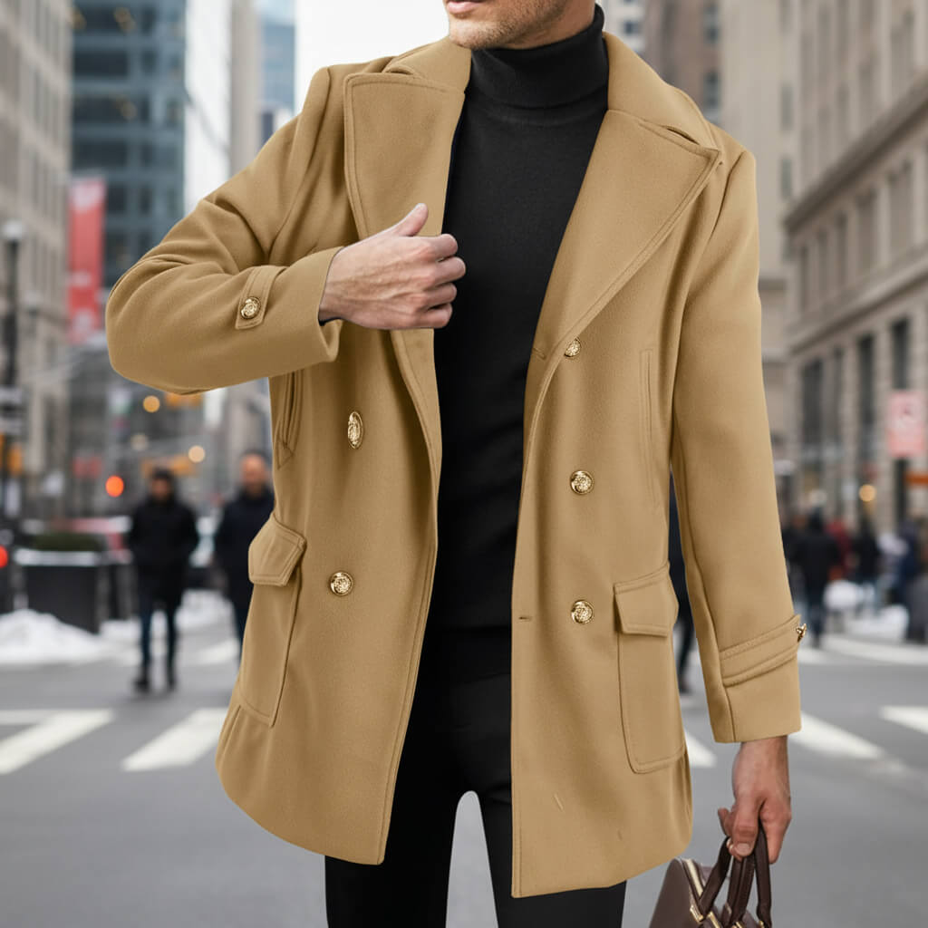 Thick Coat-Elegant, warm, everyday style for women and men.