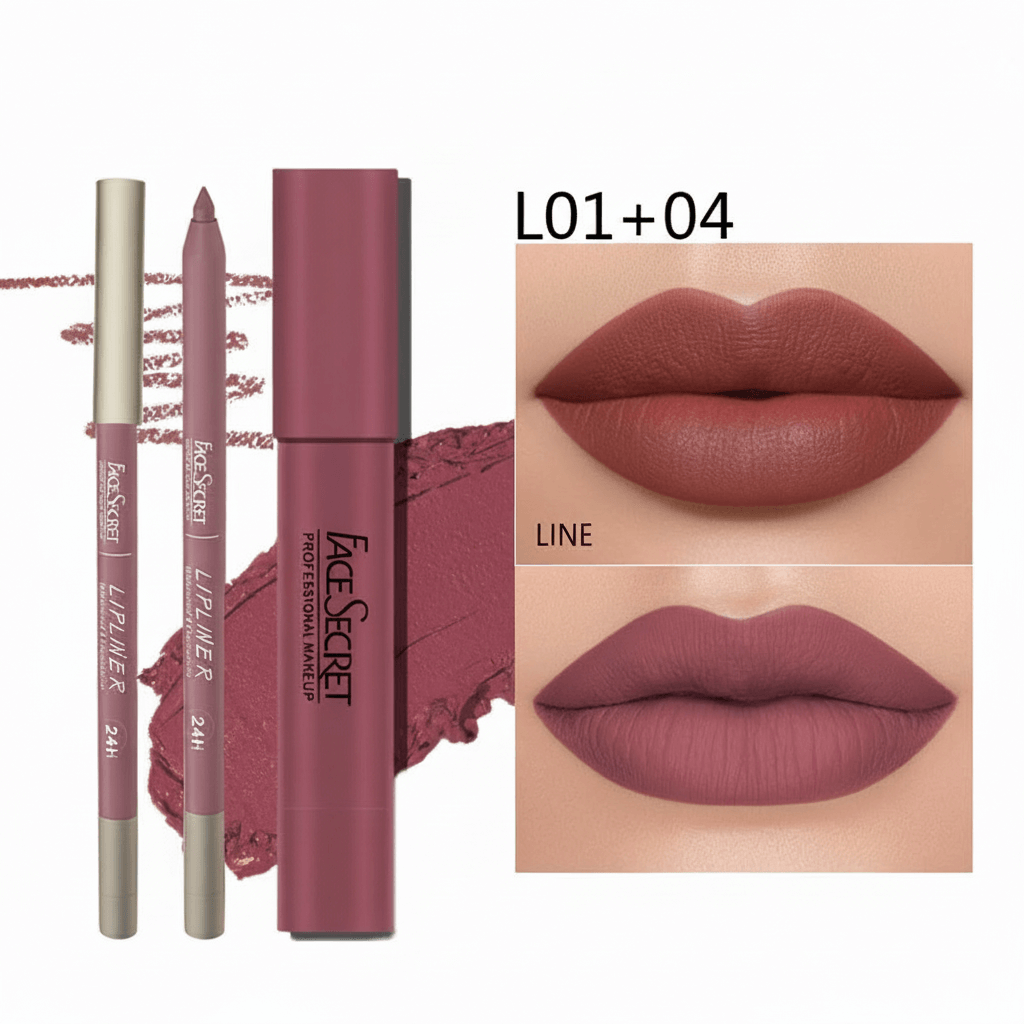 Matte lip liner lipstick -Long lasting and highly pigmented