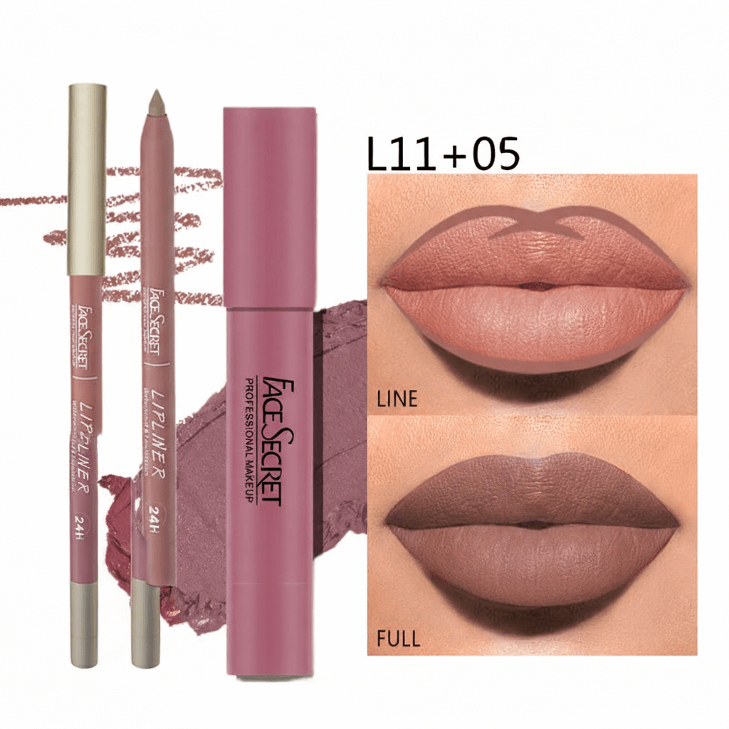 Matte lip liner lipstick -Long lasting and highly pigmented