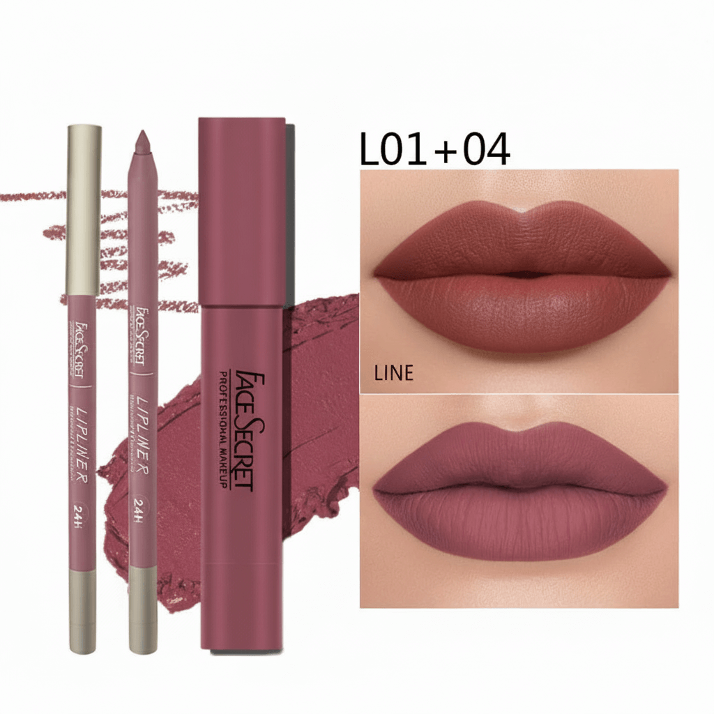 Matte lip liner lipstick -Long lasting and highly pigmented