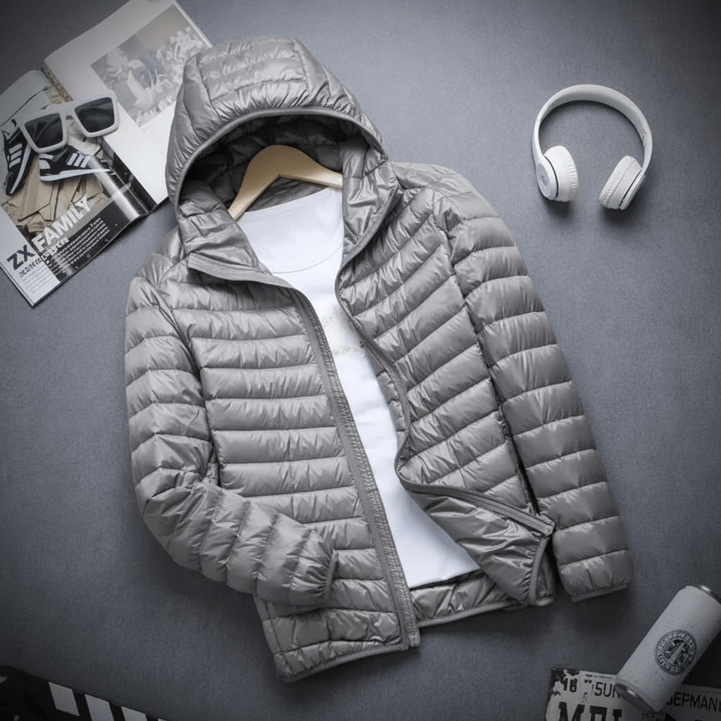 Down Jacket -Lightweight, warm