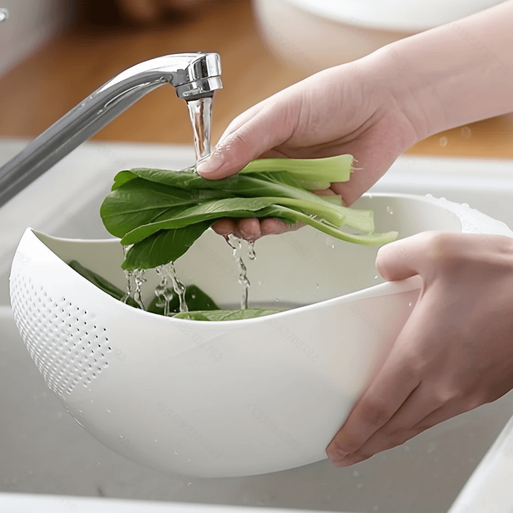 Drain Basket – Multi-Purpose Kitchen Strainer for Easy Washing