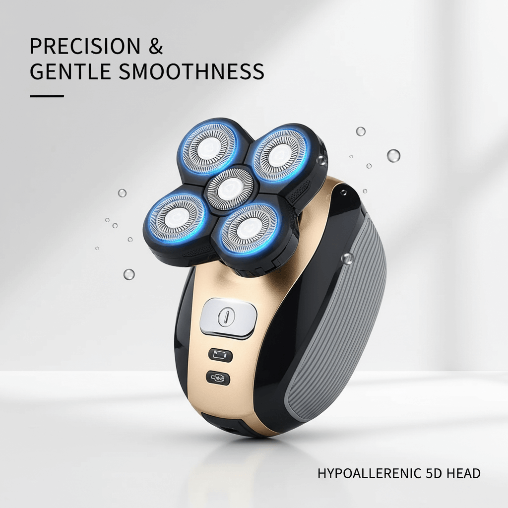 Electric Facial Shaver-Silky Smooth Skin and Painless Hair Removal
