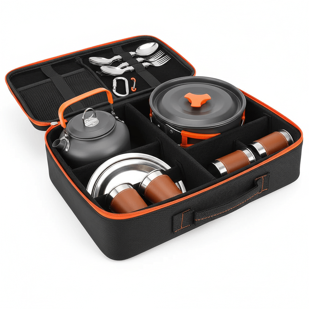 Camping Cooking Utensil Set – Portable Outdoor Kitchen Gear