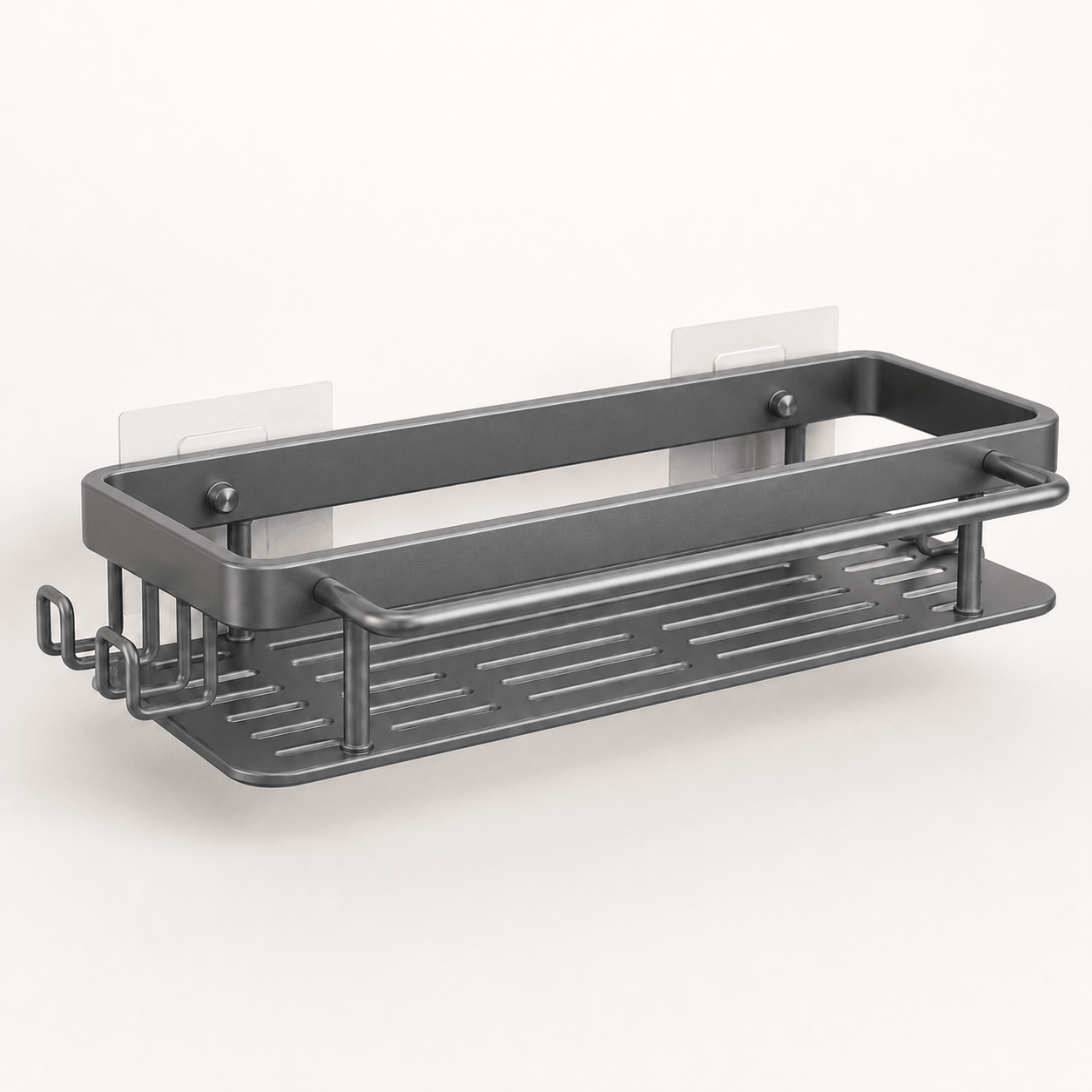 Organizador de Baño de Acero Inoxidable  | Estante de Ducha Adhesivo