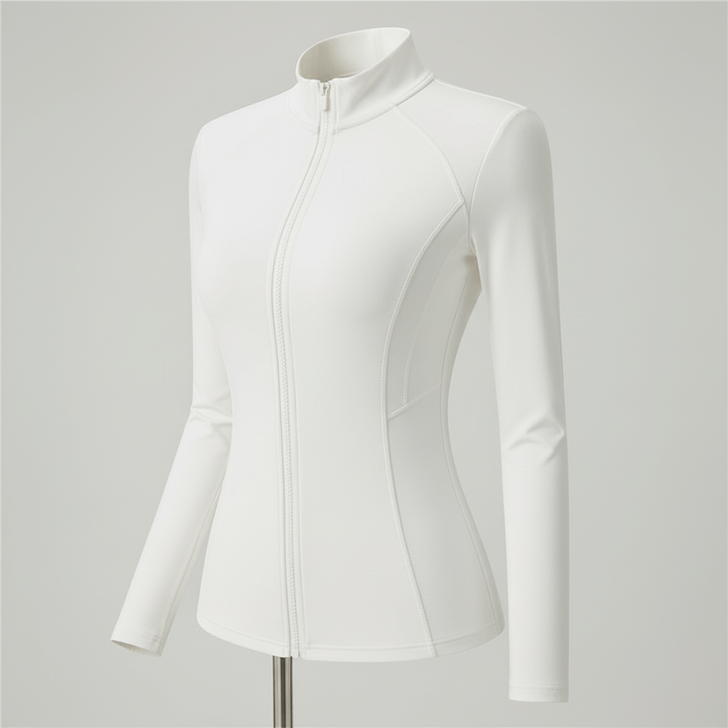 Fitted Long Sleeve Shirt – Stretchy Quick-Dry Performance Top