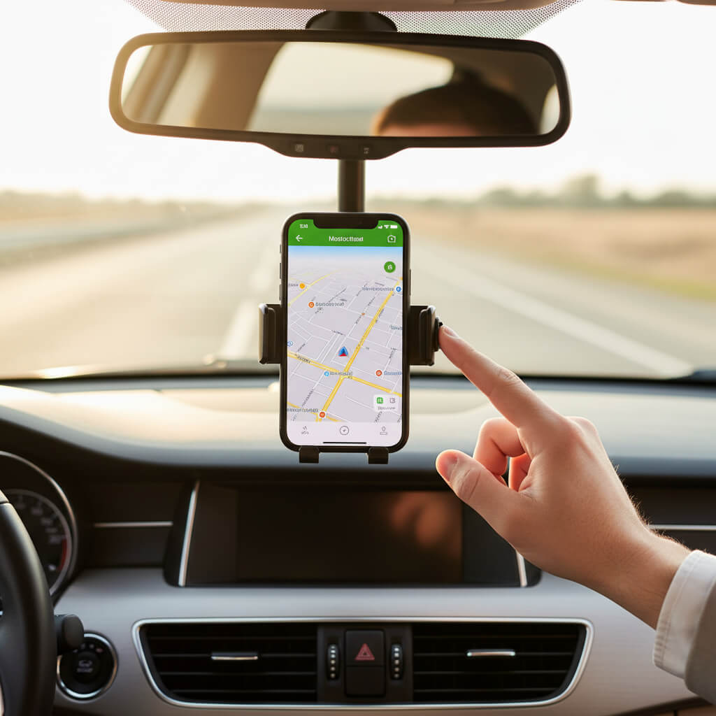 Mobile phone holder - Safe Driving and Hands Free