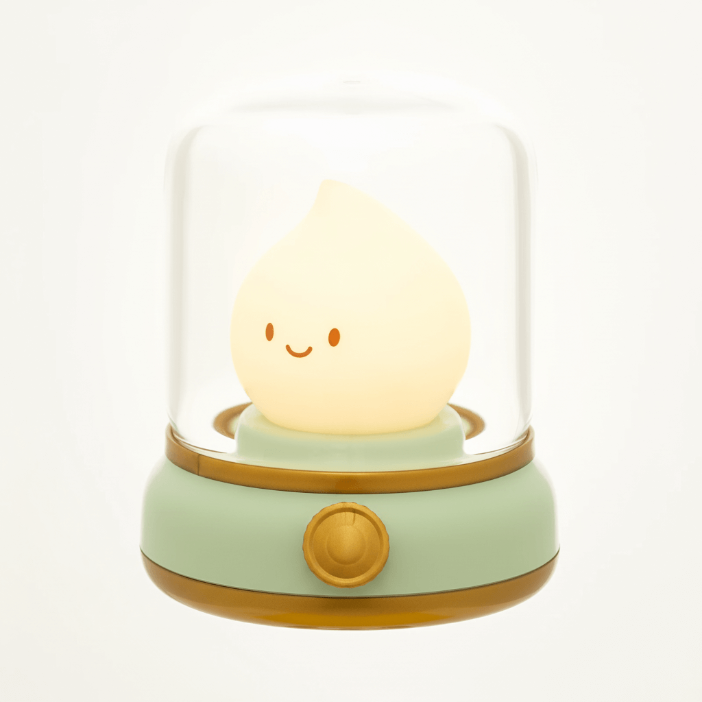 Mini LED Desk Lamp - Compact Rechargeable Portable Lighting