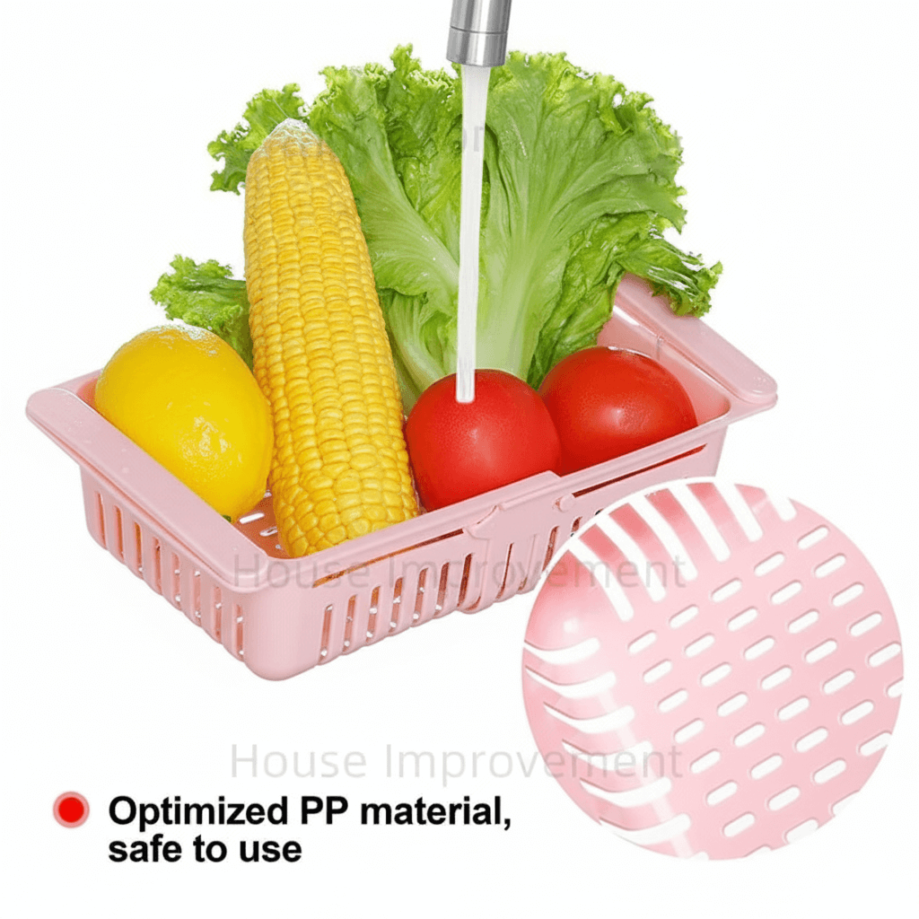 refrigerator organizer-Stackable Storage for the Kitchen