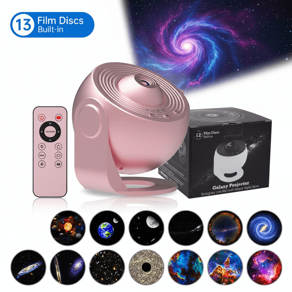 Rotating Projector - Galaxy Stars Night Light Rotation