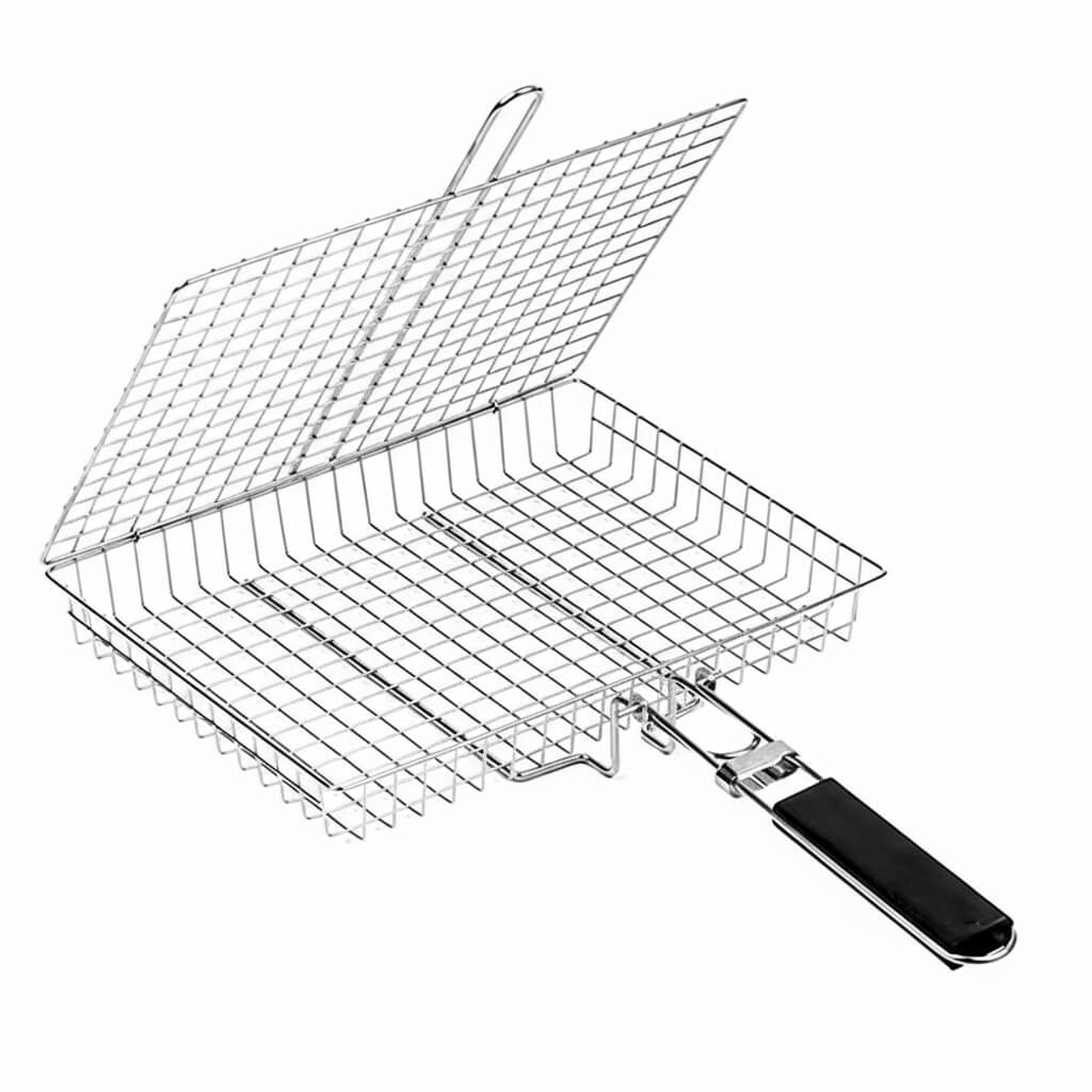 stainless steel folding grill - Portátil Compacta Camping BBQ Outdoor