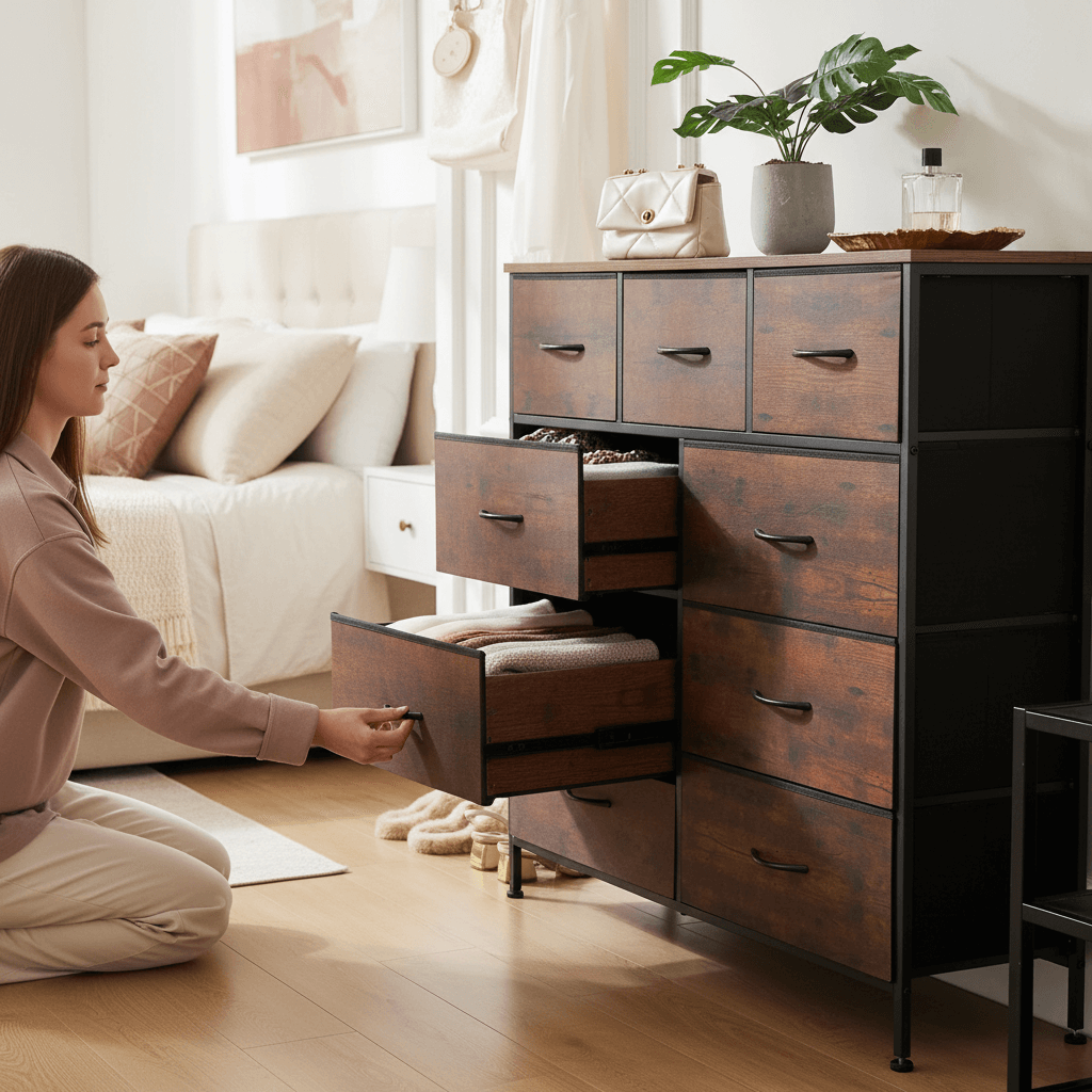 JHK Drawer-Drawer Storage Organizer