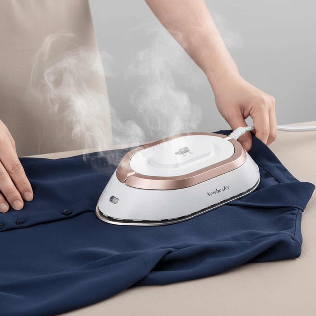 Portable Mini Travel Iron – Compact Handheld Clothes Steamer