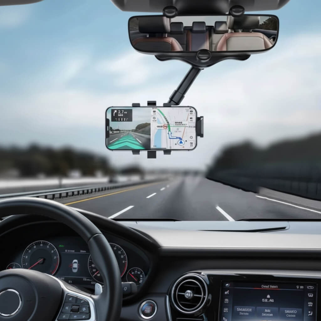 Mobile phone holder - Safe Driving and Hands Free