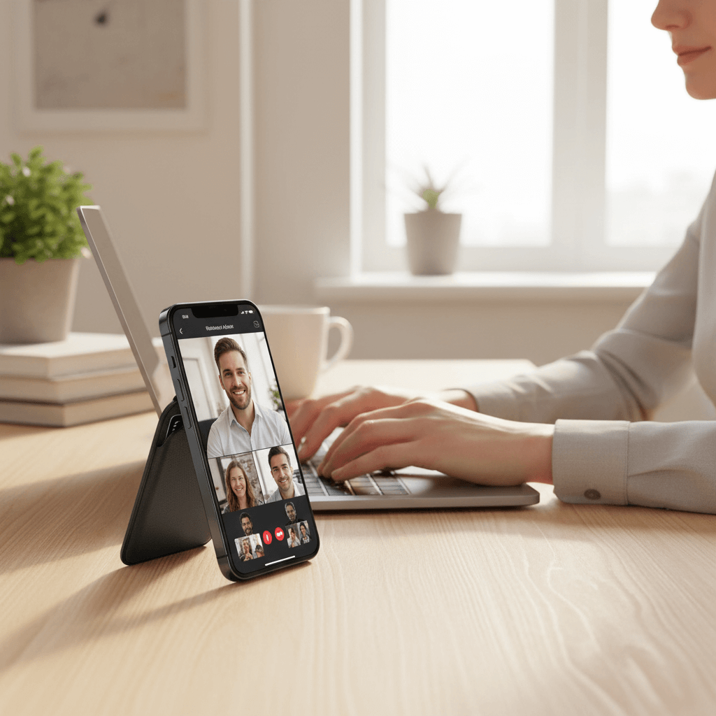 Magnetic Phone Stand  - Elegant MagSafe Design