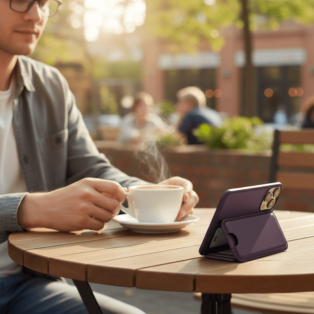 Magnetic Phone Stand  - Elegant MagSafe Design